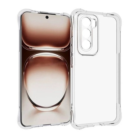 Gigapack Oppo Reno 12 Pro 5G GIGAPACK Szilikon telefonvédő ütésállóság, légpárnás sarok, ÁTLÁTSZÓ