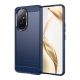 Gigapack Honor 200 5G Gigapack Szilikon telefonvédő ütésállóság, karbon minta, SÖTÉTKÉK