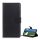 Gigapack Honor 200 5G Gigapack Tok álló, bőr hatású FLIP, prémium, FEKETE