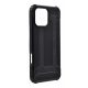 Gigapack iPhone 16 Pro Max 5G Gigapack Defender szilikon telefonvédő ütésállóság, fémhatás, FEKETE