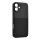 Gigapack iPhone 16 5G Gigapack Szilikon telefonvédő ütésállóság, csíkos, FEKETE