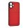 Gigapack iPhone 16 Plus 5G Gigapack Szilikon telefonvédő ütésállóság, csíkos, PIROS