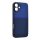 Gigapack iPhone 16 5G Gigapack Szilikon telefonvédő ütésállóság, csíkos, SÖTÉTKÉK