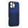 Gigapack iPhone 16 Pro Max 5G Gigapack Szilikon telefonvédő ütésállóság, csíkos, SÖTÉTKÉK