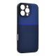 Gigapack iPhone 16 Pro Max 5G Gigapack Szilikon telefonvédő ütésállóság, csíkos, SÖTÉTKÉK