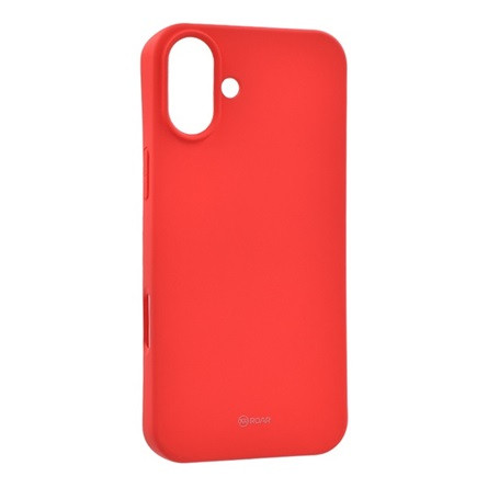 Roar iPhone 16 5G ROAR ALL DAY szilikon telefonvédő matt RÓZSASZÍN