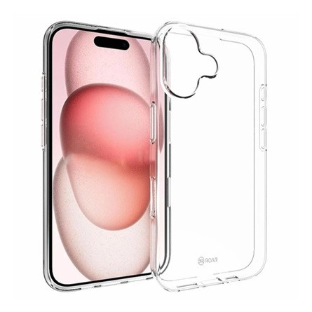 Roar iPhone 16 Plus ROAR ALL DAY szilikon telefonvédő ultravékony ÁTLÁTSZÓ