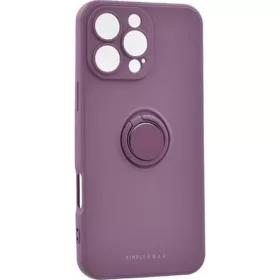   Roar iPhone 16 Pro Max ROAR AMBER szilikon telefonvédő tartógyűrű, kameravédő, LILA