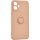 Roar iPhone 16 ROAR AMBER szilikon telefonvédő tartógyűrű, kameravédő, RÓZSASZÍN