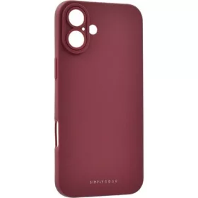   Roar iPhone 16 Plus ROAR LUNA szilikon telefonvédő ultravékony, wireless, BORDÓ