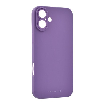 Roar iPhone 16 5G ROAR LUNA szilikon telefonvédő ultravékony, wireless, LILA