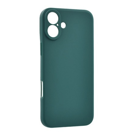 Gigapack iPhone 16 5G Gigapack Szilikon telefonvédő matt SÖTÉTZÖLD