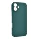 Gigapack iPhone 16 5G Gigapack Szilikon telefonvédő matt SÖTÉTZÖLD