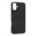 Gigapack iPhone 16 5G Gigapack Szilikon telefonvédő tartógyűrű, kameravédő, FEKETE