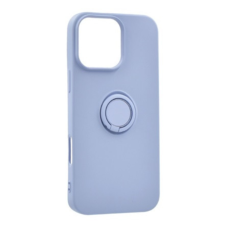 Gigapack iPhone 16 Pro Max 5G Gigapack Szilikon telefonvédő tartógyűrű, kameravédő, LILA