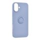 Gigapack iPhone 16 5G Gigapack Szilikon telefonvédő tartógyűrű, kameravédő, LILA
