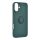 Gigapack iPhone 16 5G Gigapack Szilikon telefonvédő tartógyűrű, kameravédő, SÖTÉTZÖLD