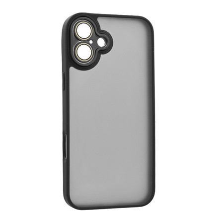 Gigapack iPhone 16 5G Gigapack Szilikon telefonvédő ütésállóság, kameravédő, FEKETE