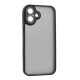 Gigapack iPhone 16 5G Gigapack Szilikon telefonvédő ütésállóság, kameravédő, FEKETE