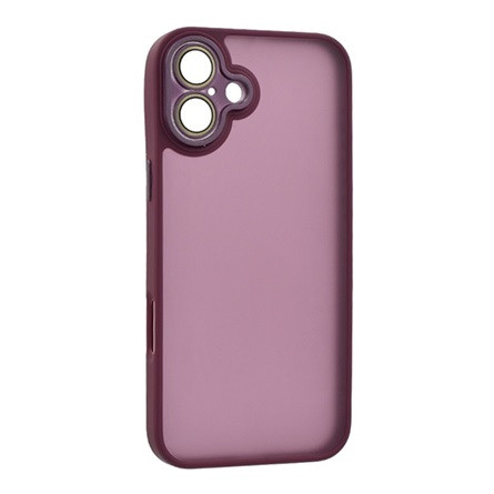 Gigapack iPhone 16 5G Gigapack Szilikon telefonvédő ütésállóság, kameravédő, LILA