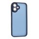 Gigapack iPhone 16 5G Gigapack Szilikon telefonvédő ütésállóság, kameravédő, SÖTÉTKÉK