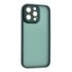 Gigapack iPhone 16 Pro Max 5G Gigapack Szilikon telefonvédő ütésállóság, kameravédő, SÖTÉTZÖLD