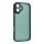 Gigapack iPhone 16 5G Gigapack Szilikon telefonvédő ütésállóság, kameravédő, SÖTÉTZÖLD