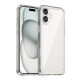 Gigapack iPhone 16 Plus 5G Gigapack Szilikon telefonvédő ütésállóság, átlátszó hátlap, ÁTLÁTSZÓ
