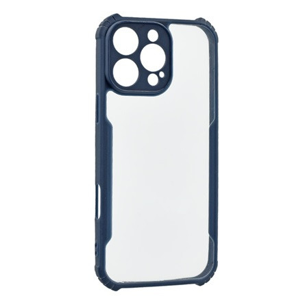 Gigapack iPhone 16 Pro Max 5G Gigapack Szilikon telefonvédő ütésállóság, kameravédő, SÖTÉTKÉK