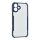 Gigapack iPhone 16 Plus 5G Gigapack Szilikon telefonvédő ütésállóság, kameravédő, SÖTÉTKÉK