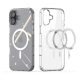 Gigapack iPhone 16 5G Gigapack Szilikon telefonvédő ütésállóság, MagSafe, ÁTLÁTSZÓ
