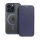 Gigapack iPhone 16 Pro Max 5G Gigapack Tok álló, bőr hatású FLIP, MagSafe, SÖTÉTKÉK