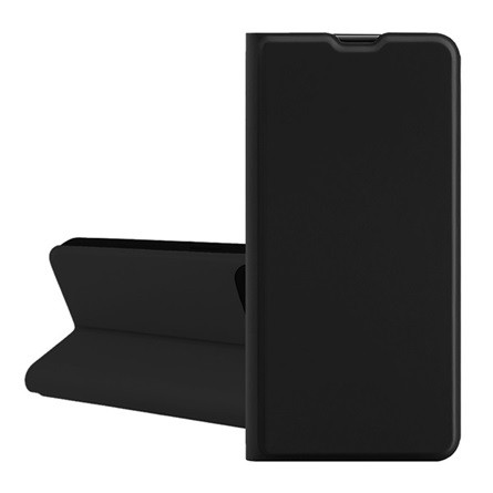 Gigapack iPhone 16 5G Gigapack Tok álló, bőr hatású FLIP, kártyazseb, FEKETE