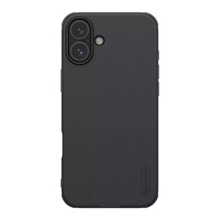Nillkin iPhone 16 Plus 5G NILLKIN SUPER FROSTED PRO műanyag telefonvédő ütésállóság, érdes felület, FEKETE