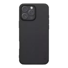   Nillkin iPhone 16 Pro 5G NILLKIN SUPER FROSTED PRO műanyag telefonvédő ütésállóság, érdes felület, FEKETE