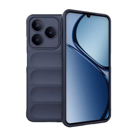 Gigapack Realme C61 4G Gigapack Szilikon telefonvédő ütésállóság, 3D, SÖTÉTKÉK