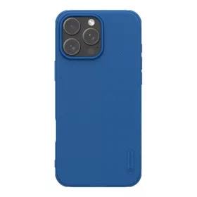   Nillkin iPhone 16 Pro 5G NILLKIN SUPER FROSTED PRO műanyag telefonvédő ütésállóság, érdes felület, SÖTÉTKÉK