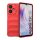 Gigapack Redmi 13C 5G Gigapack Szilikon telefonvédő ütésállóság, 3D, PIROS