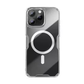   Nillkin iPhone 16 Pro Max 5G NILLKIN NATURE PRO MAGNETIC műanyag telefonvédő ütésállóság, MagSafe, ÁTLÁTSZÓ