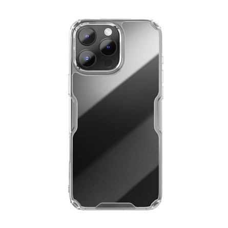 Nillkin iPhone 16 Pro Max 5G NILLKIN NATURE PRO szilikon telefonvédő ütésállóság, légpárnás sarok, ÁTLÁTSZÓ