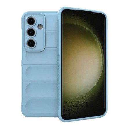 Gigapack Samsung S24 FE 5G Gigapack Szilikon telefonvédő ütésállóság, 3D, VILÁGOSKÉK