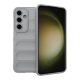 Gigapack Samsung S24 FE 5G Gigapack Szilikon telefonvédő ütésállóság, 3D, VILÁGOSSZÜRKE