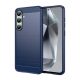 Gigapack Samsung S24 FE 5G Gigapack Szilikon telefonvédő ütésállóság, karbon minta, SÖTÉTKÉK