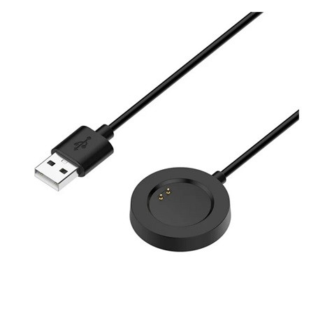 Gigapack Realme Watch 2 GIGAPACK Töltőkábel USB mágneses, 100cm, FEKETE