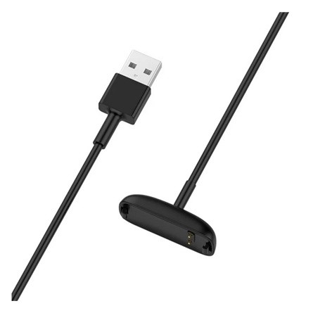 Gigapack Fitbit Inspire 3 GIGAPACK Töltőkábel USB mágneses, 100cm, FEKETE