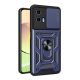 Gigapack Motorola Moto G34 5G Gigapack Defender szilikon telefonvédő ütésállóság, kameravédő, SÖTÉTKÉK