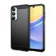 Gigapack Samsung A16 4G Gigapack Szilikon telefonvédő ütésállóság, karbon minta, FEKETE