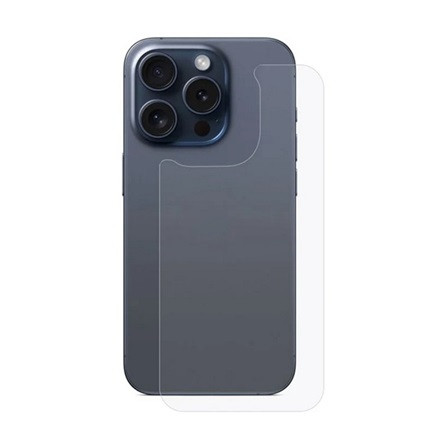 Gigapack iPhone 15 Pro Max Gigapack Hátlapvédő üveg 2.5D, 9H, ÁTLÁTSZÓ