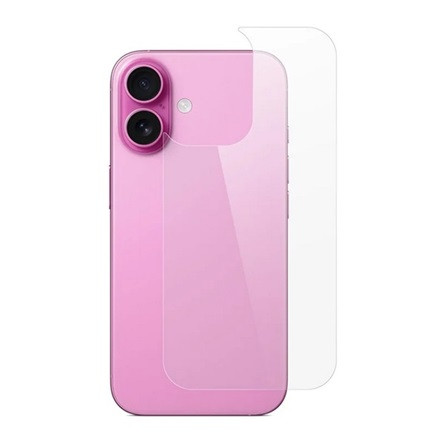 Gigapack iPhone 16 Plus 5G Gigapack Hátlapvédő üveg 2.5D, 9H, ÁTLÁTSZÓ