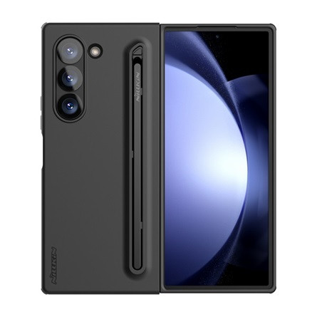 Nillkin Samsung Z Fold6 5G NILLKIN FLEX PURE FOLD szilikon telefonvédő ultravékony, matt + érintőképernyő ceruza, FEKETE